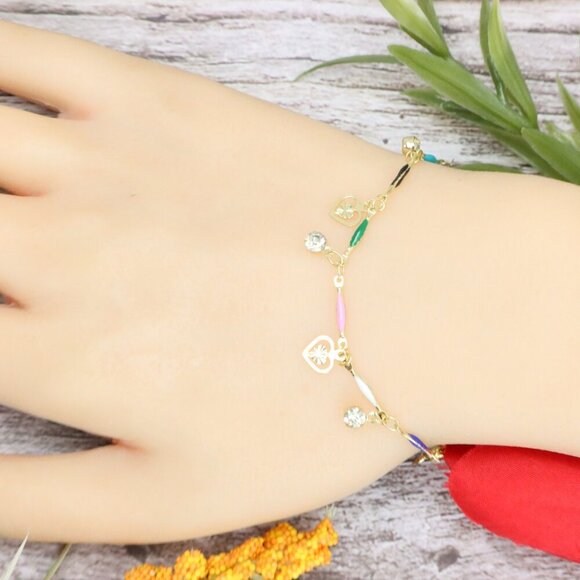 Trendy Bracelet for Girls & Women – Cute, Adjustable & Gift-Ready | MLCRC2037 - Picture 7 of 10